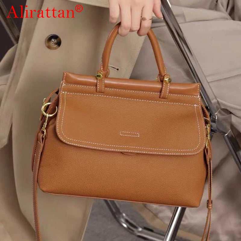 Sac à main femme cuir véritable – Business Chic
