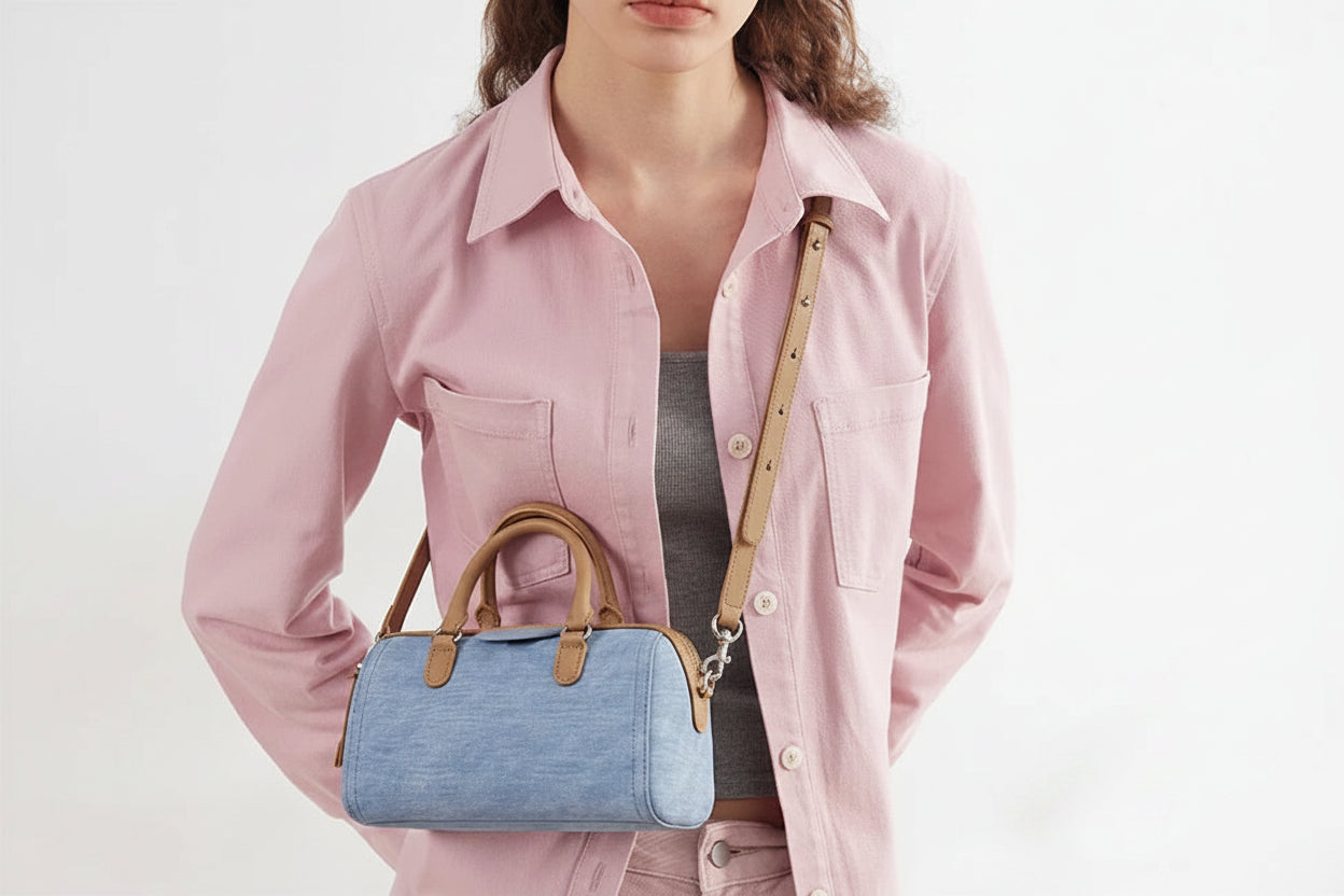 Sac polochon Boston cuir – Forme Ultra-léger