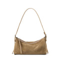 Sac à main en daim cuir véritable-Style Coréen,Large Bandoulière,Luxe Léger MYNELIA