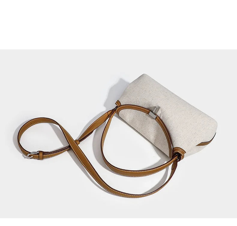 Sac à main Minimaliste-Cuir verni — Le Quotidien Épuré MYNELIA