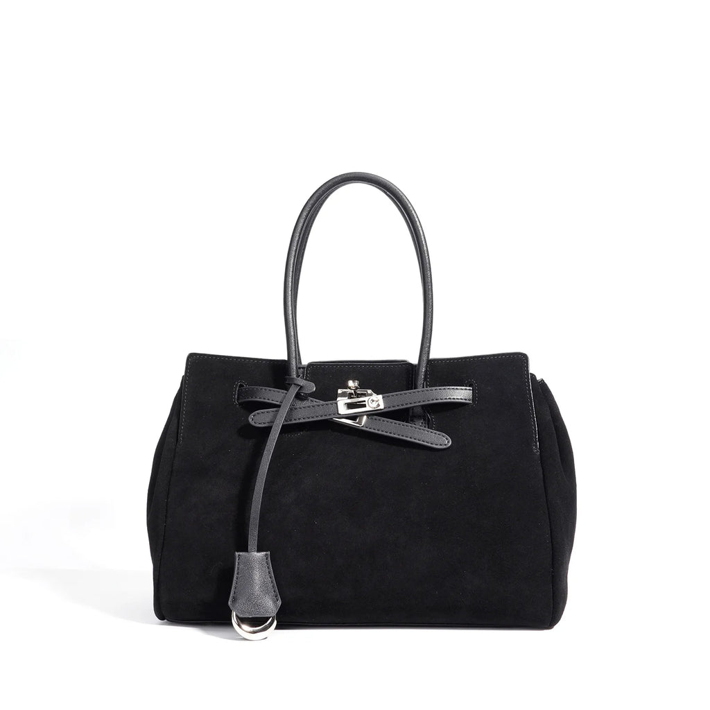 Grand sac Tote en Cuir Splitté Souple  Design