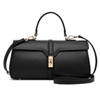Sac épaule femme en cuir de vachette véritable – Forme rectangulaire