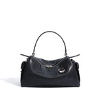 Handtasche aus echtem Leder, neues Nischen-Design 2025, modische Kissen-Tasche aus Rindsleder, einfache Umhängetasche für Damen