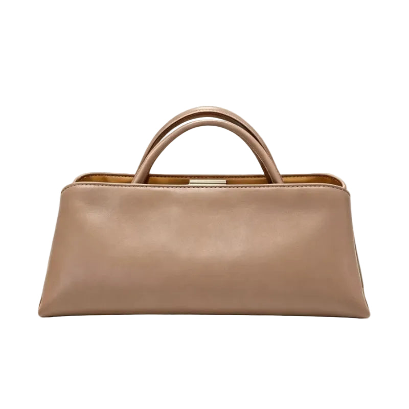 Sac à main rectangulaire & Serrure Métallique – Élégance minimaliste