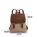 Sac à dos Femme style coréen – Cuir PU, Fermeture Magnétique & Imperméable MYNELIA
