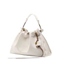 Tote PU Grande Capacité Drawstring Commuter Unisexe