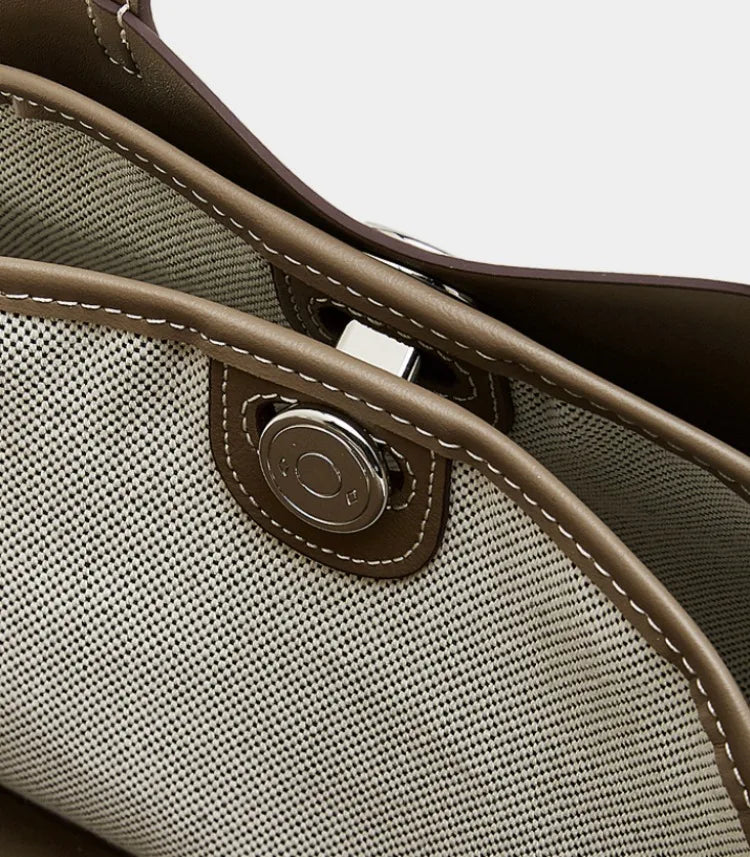 Sac à bandoulière cuir véritable-Pochette amovible