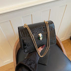 Sac bandoulière femme en simili cuir PU – Coloris variés