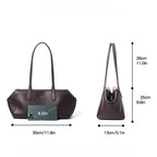 Sac baguette cuir vache Femme – Bandoulière Luxe