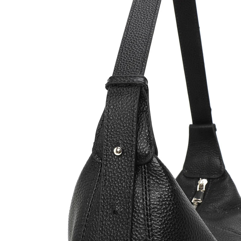 Sac cabas cuir Véritable – Épaule & Bandoulière Luxe MYNELIA