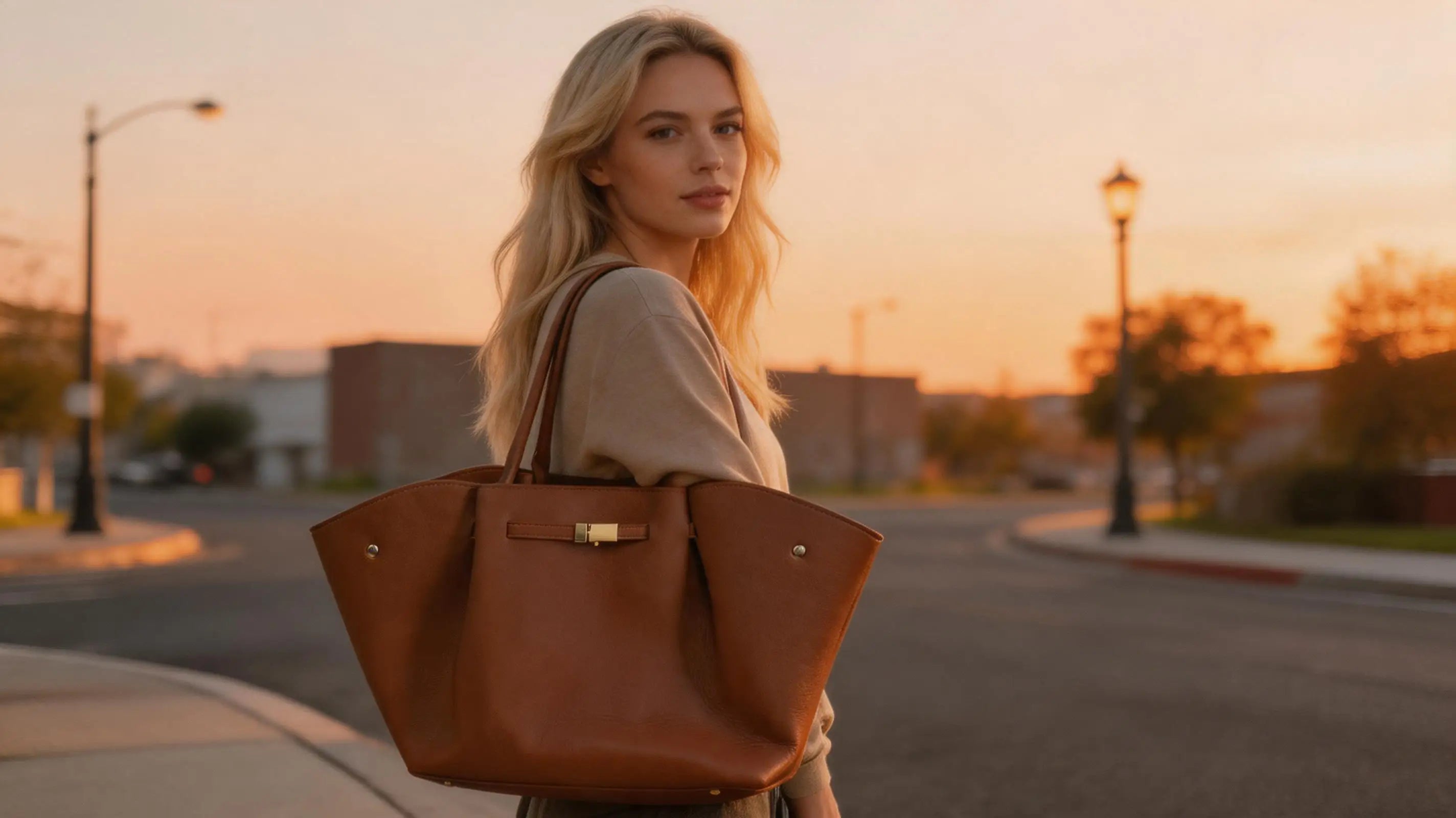 Women's large-capacity PU leather tote bag with lychee pattern, suitable for commuting, soft leather dumpling bag. MYNELIA