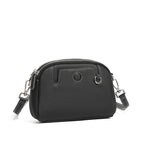 Mini sac coquille femme en cuir de vache véritable – 18 × 6 × 14 cm