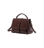 Sac à main cuir véritable vintage – Bandoulière & Épaule