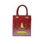 Sac bandoulière femme rigide à visage en relief 3D – TPU