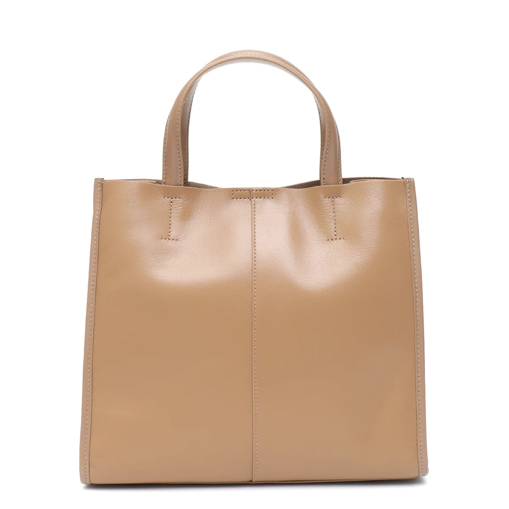 Minimalist Vintage Genuine Leather Tote Women Luxury Classic Top-handle Bag Large Capacity Cross body Shoulder Handbags Business MYNELIA