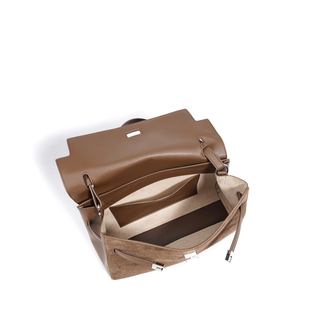 Sac Tote en Cuir Véritable Vintage Minimaliste