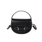 Sac en cuir PU Motif Croco Boucle Magnétique K-Fashion