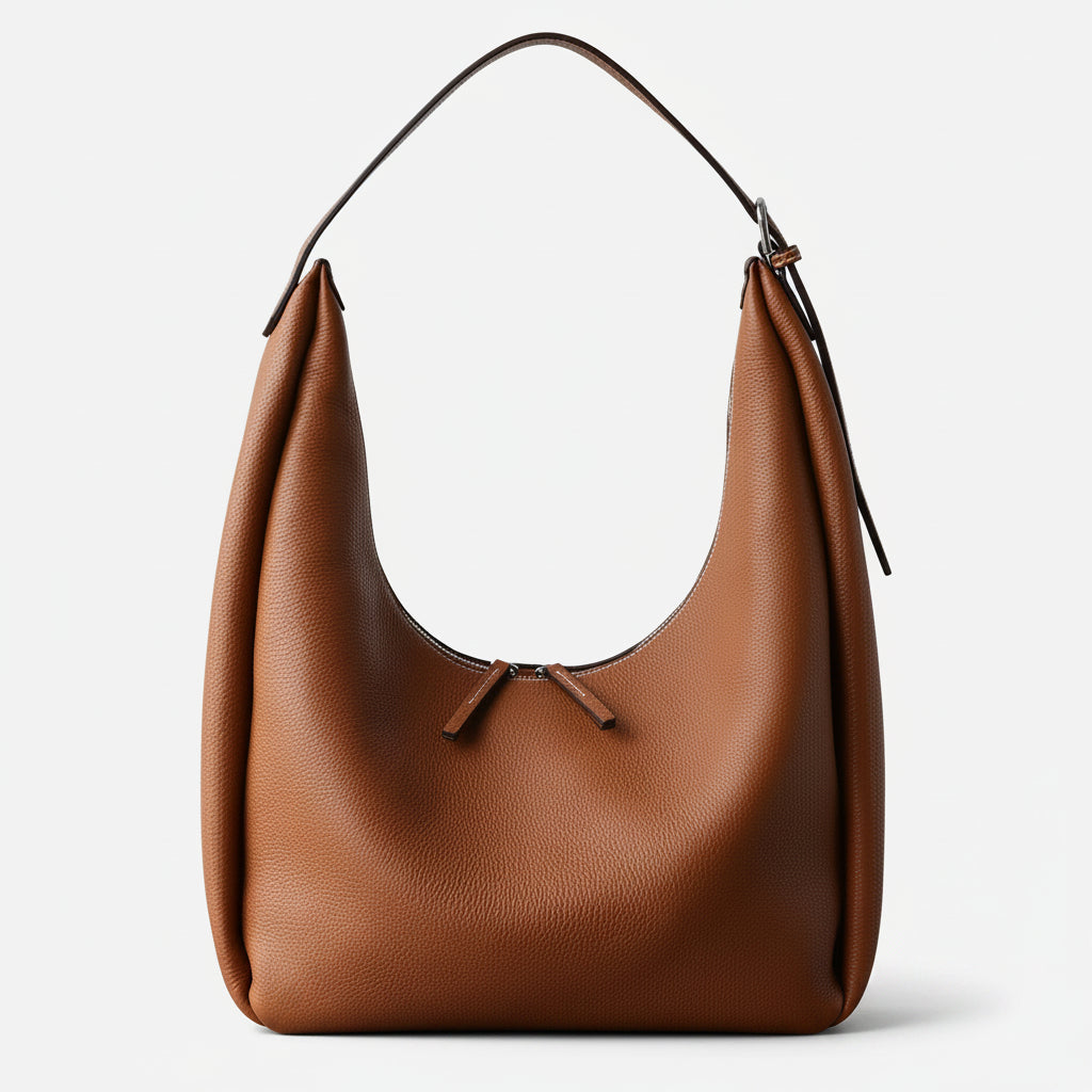 Sac à main Tote Cuir pleine fleur 100% Véritable|Grand Format Femme MYNELIA
