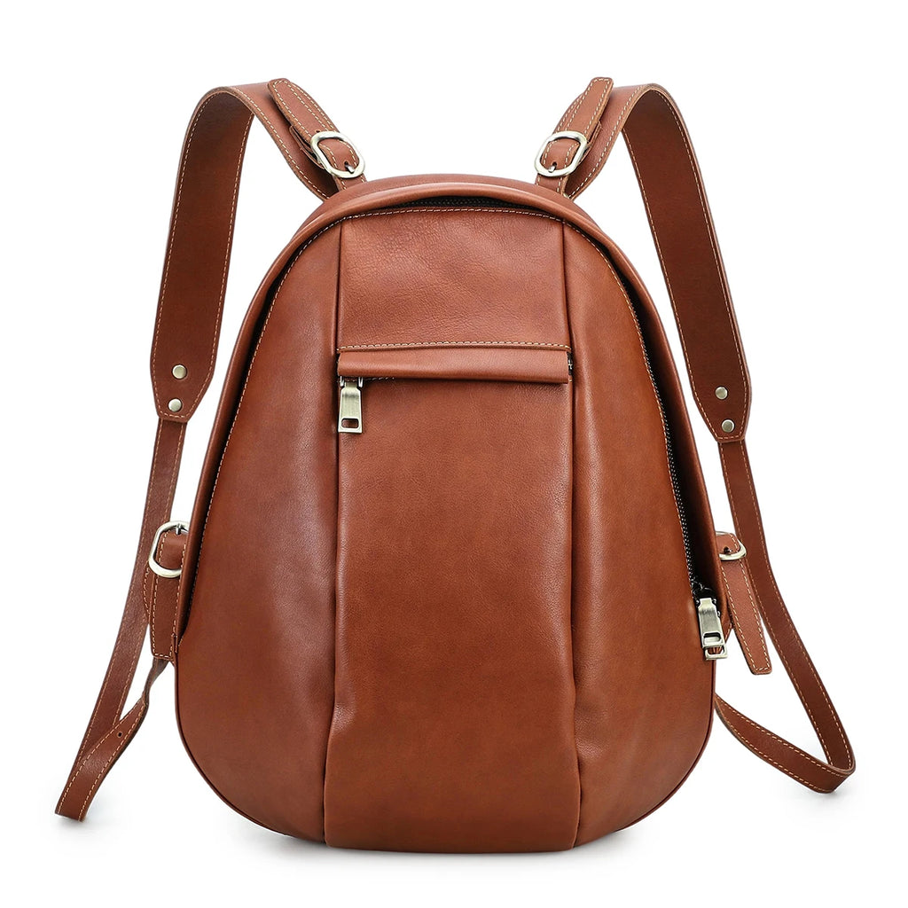 Sac à dos en cuir véritable – Intercalaire Ordinateur