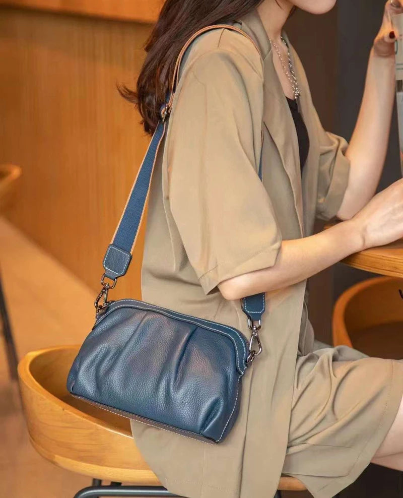Sac en cuir véritable 3 Anses Femme