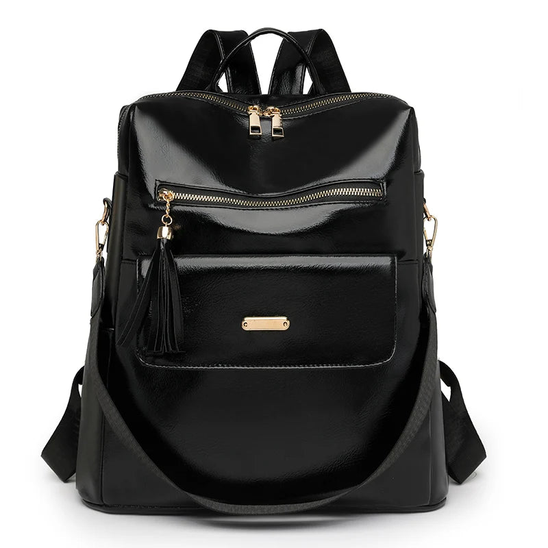 Sac à dos PU – Décoratifs grande capacité Casual