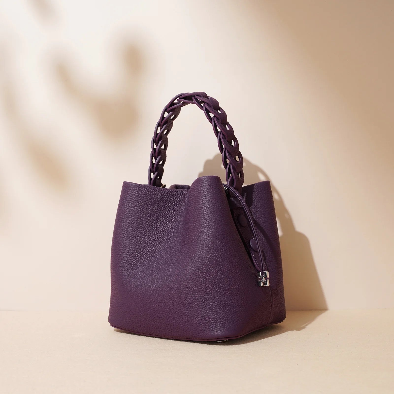 Sac à main cuir véritable – Vachette Texturée & Style Parisien Chic