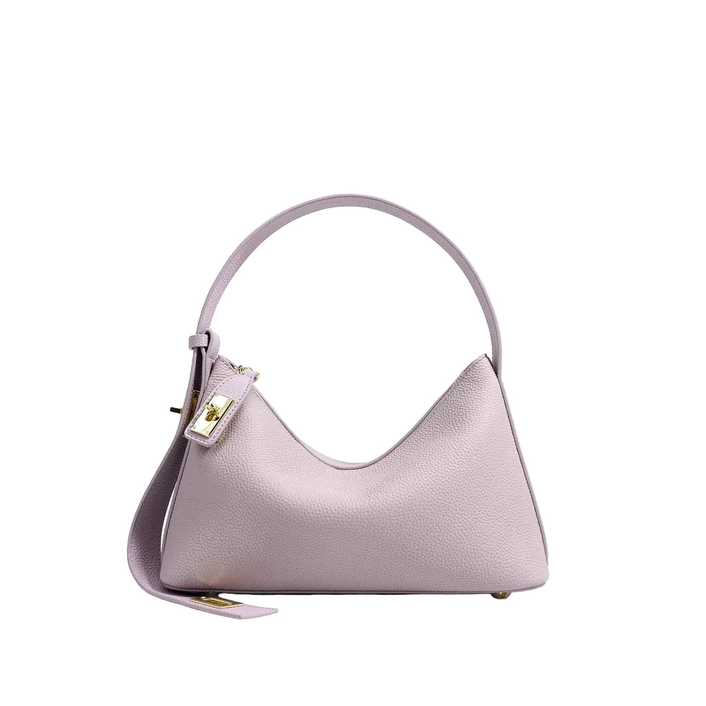 Sac Épaule en Cuir véritable Pleine Fleur  Grain Léger
