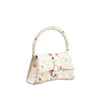 Sac en cuir véritable LAFESTIN – Motif floral,Poche rabat
