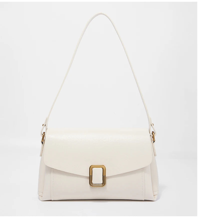 Sac à main bandoulière cuir véritable femme – Style Rétro