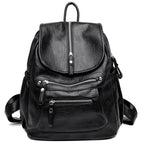 Sac à dos vintage Femme – Simili-Cuir PU Rivets Style Fashion
