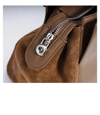 Grand sac Tote en Cuir Splitté Souple  Design