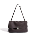 Sac en cuir véritable Satchel  Rabat Sequins