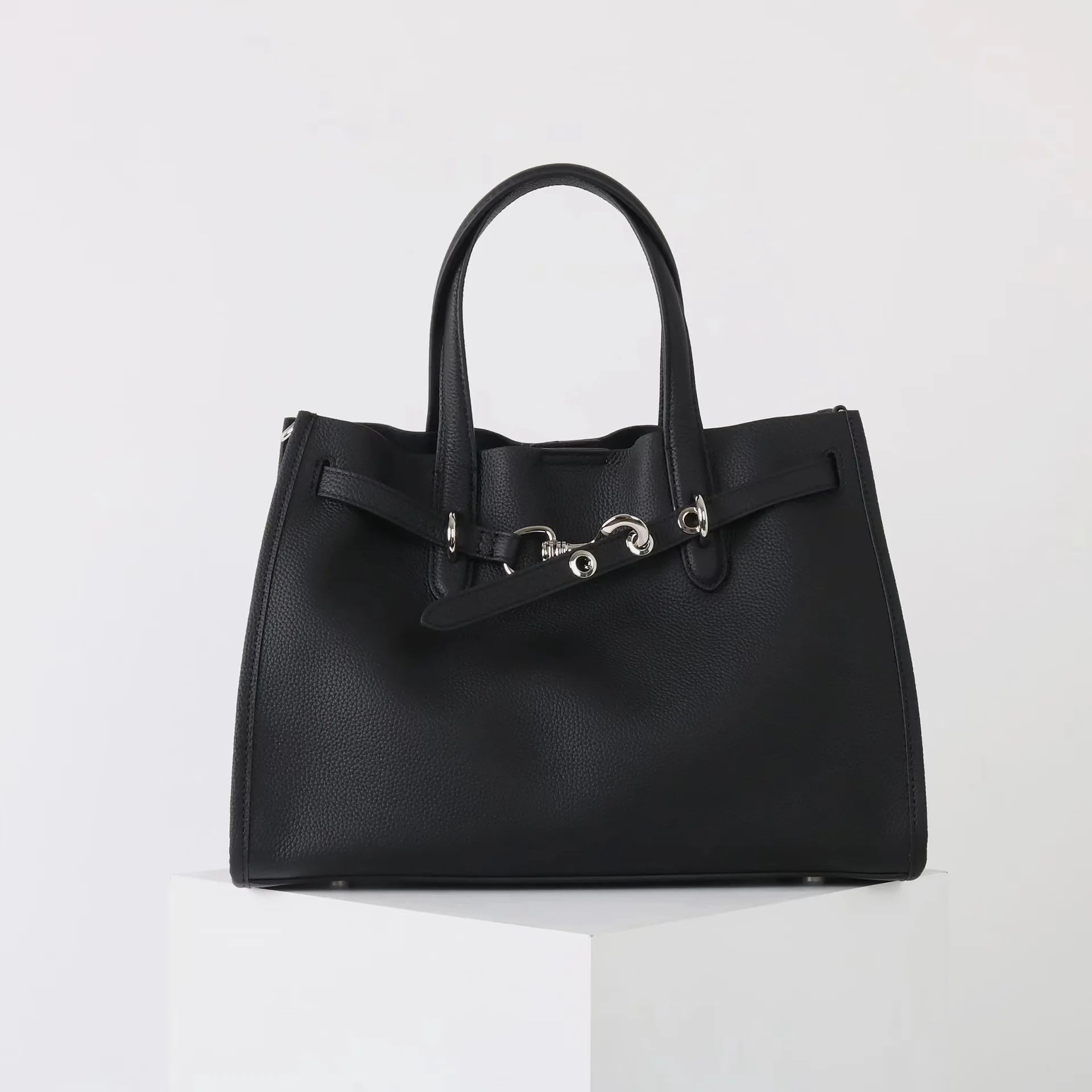 Sac Cabas Tote Cuir Vache Véritable Femme – Appliqués Sequins Casual Commuter 2 Tailles 6 Coloris