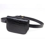 Sac banane en cuir PU – Forme coussin, Style vintage