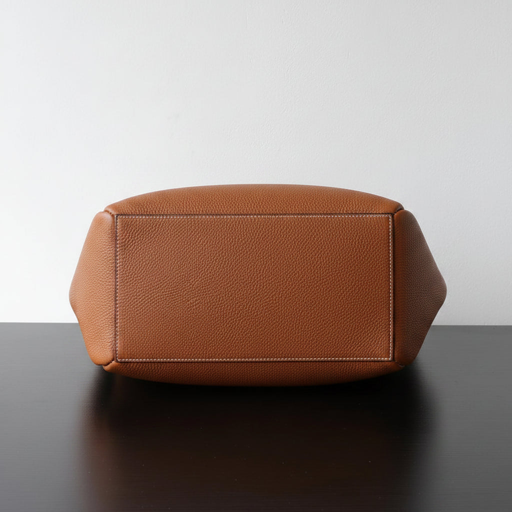 Sac à main Tote Cuir pleine fleur 100% Véritable|Grand Format Femme MYNELIA