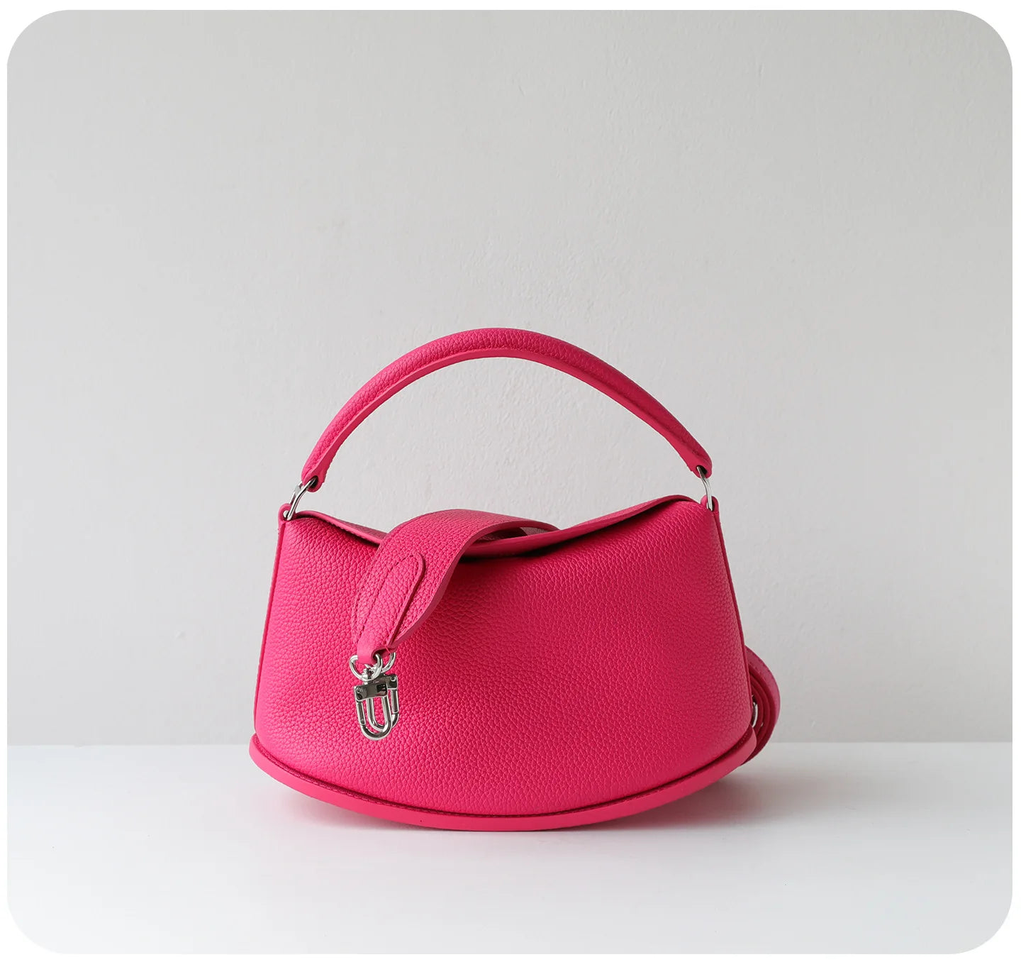 Sac à main Hobo en Cuir Pleine Fleur–Style Minimaliste & Chic MYNELIA