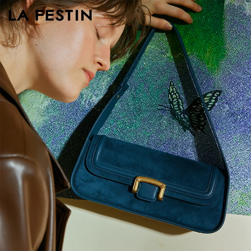 Sac tote cuir LAFESTIN– Structure Rigide Fermeture Hasp