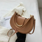 Sac bandoulière cuir PU – Boucle Magnétique