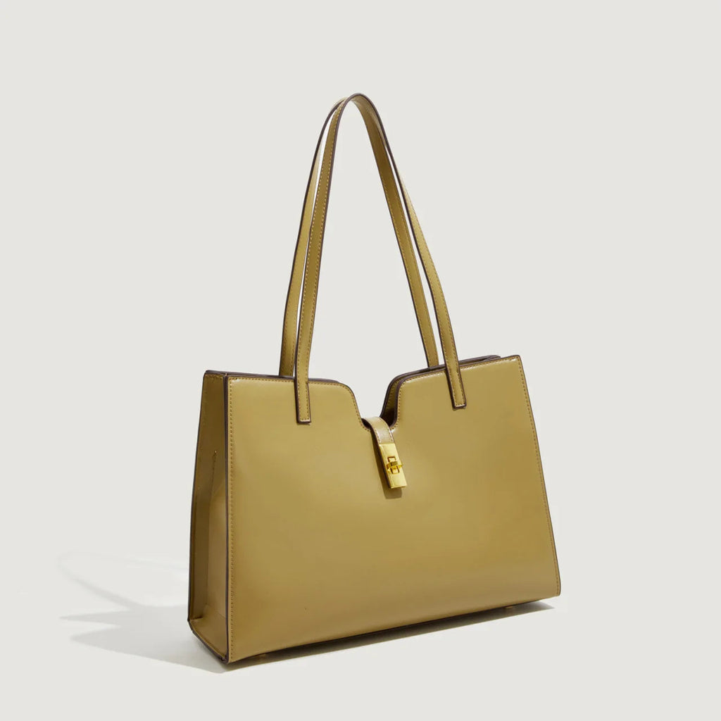 Sac à main cabas City-Grande capacité – Cuir PU MYNELIA