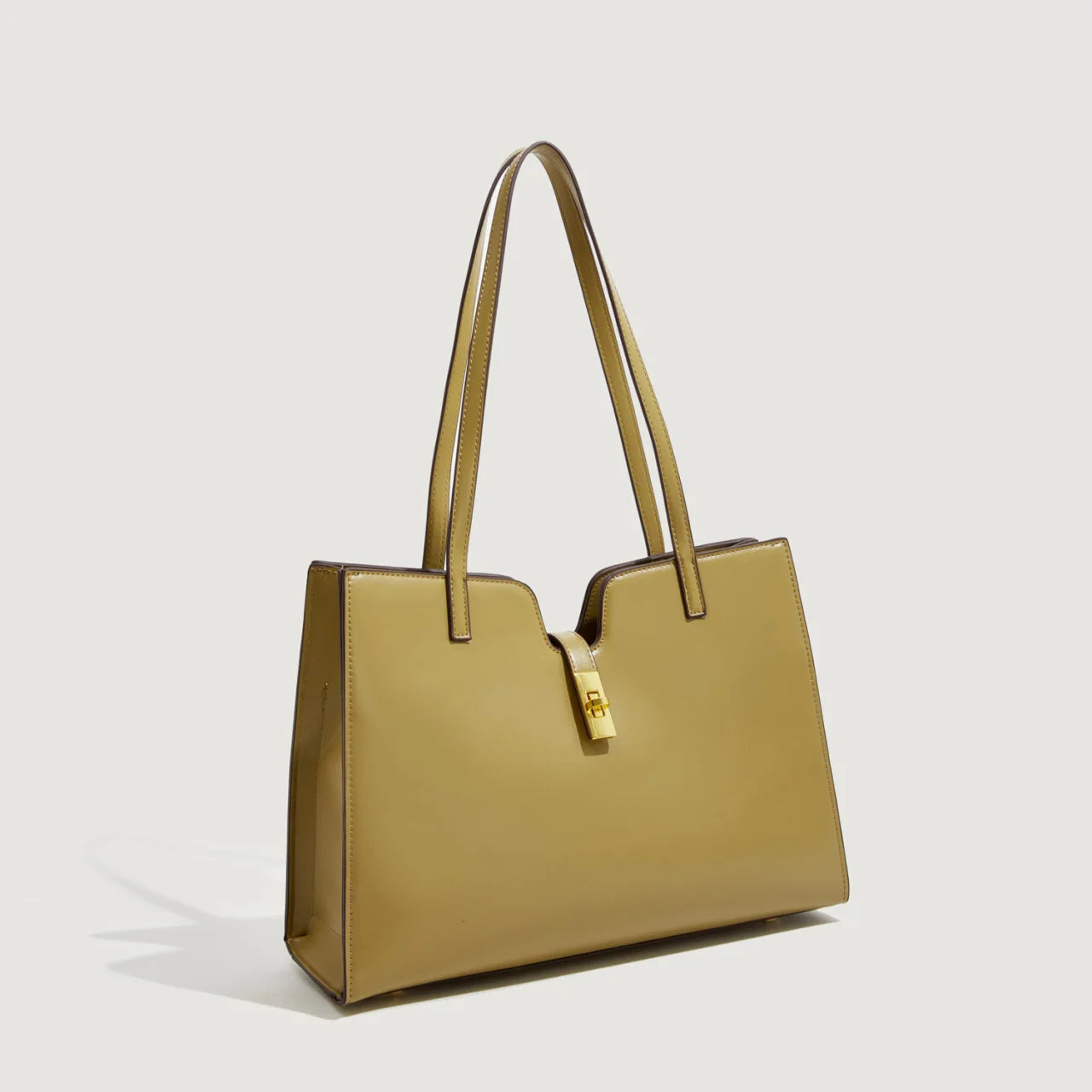 Sac à main cabas City-Grande capacité – Cuir PU MYNELIA
