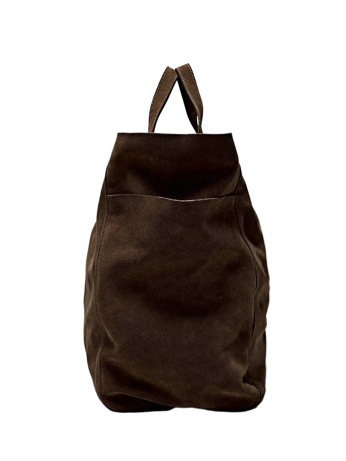 Grand sac cabas aspect suédé
