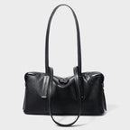 Sac Bowling cuir véritable Double anse – Élégance & Initiales Personnalisées