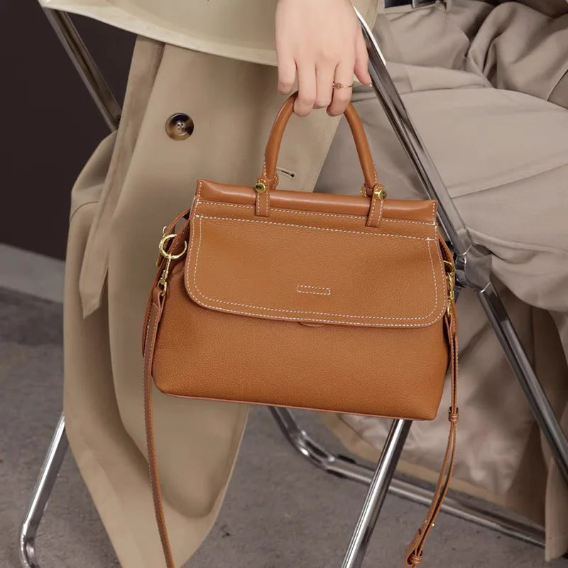 Sac à main femme cuir véritable – Business Chic