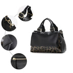 Sac à main en cuir grainé – Anse boucle & Bandoulière style casual chic
