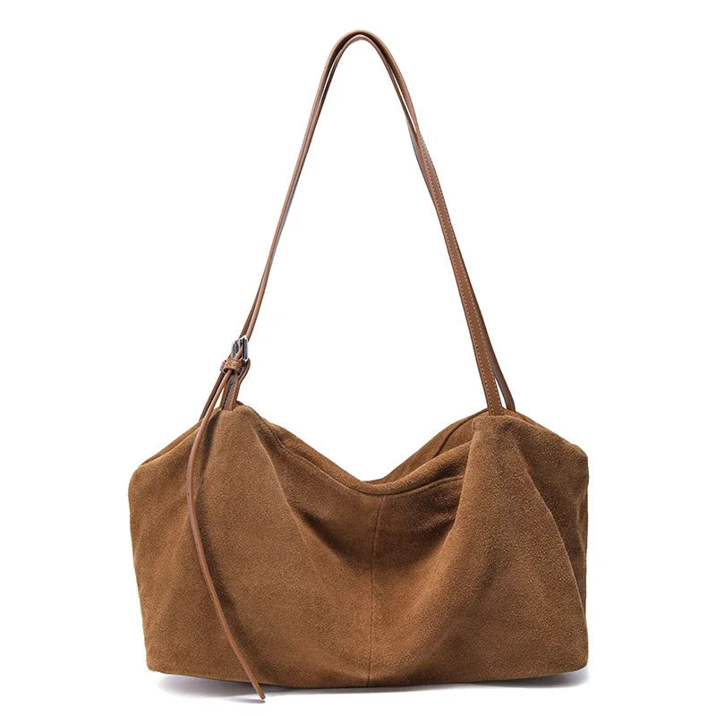 Sac bandoulièere femme en cuir de vache – Style Vintage Casual MYNELIA