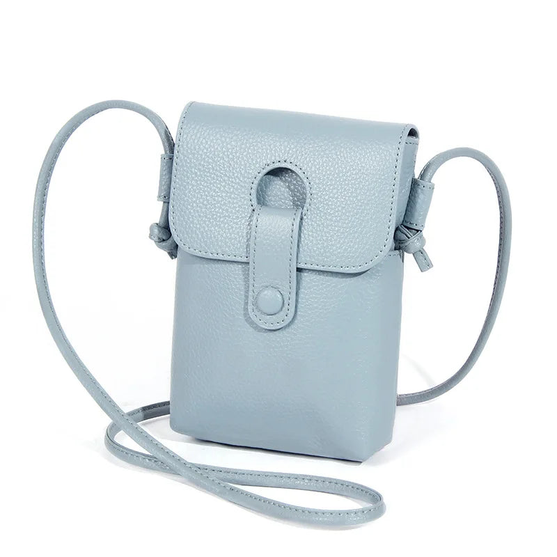 Sac en Cuir véritable – Style anglais rétro,Poche rabat