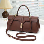 Sac épaule femme en cuir de vachette véritable – Forme rectangulaire