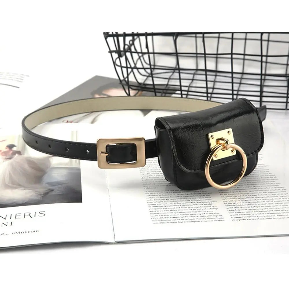 Sac pochette gothique PU – Cœur métal vintage
