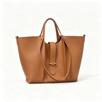Sac Cabas en Cuir Véritable Grande Capacité – Modèle Haut de Gamme