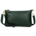 Sac bandoulière Satchel Croisé Cuir Véritable Vintage Candy
